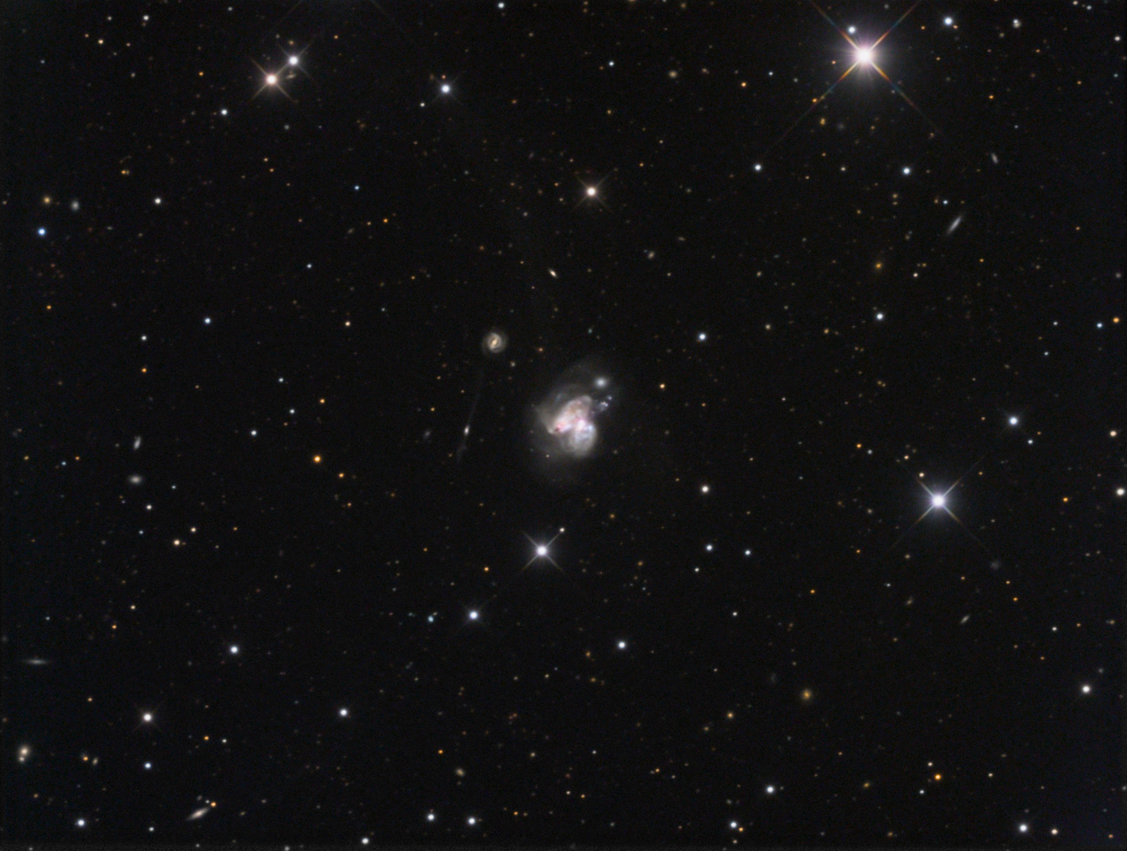 Arp 299 + 296 Experienced Deep Sky Imaging Cloudy Nights